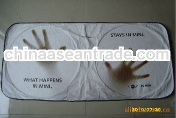 Tyvek front car sunshade