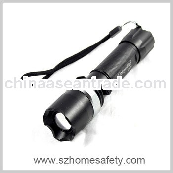 UF-P2 led strobe high power zoom focus cree led round flashlight