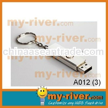 USB2.0 promotional various color revolve metal usb drive