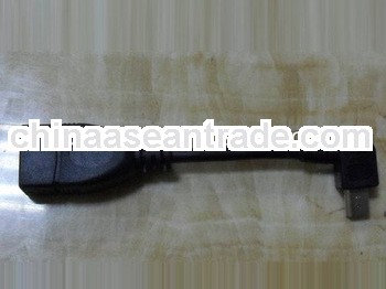 USB 2.0 Female to mini OTG On-The-Go Cable Adapter