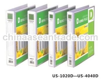 US-3040D PVC cover cardboard ring binder file