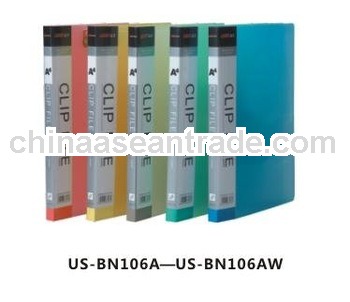 US-BN106A Clear press binder file