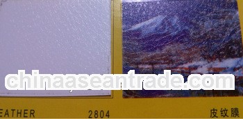 UV Resistance Glossy photo cold lamination film/leather film