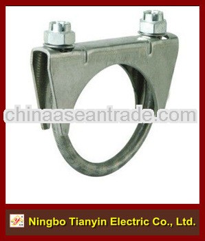 U shape exhaust clamp