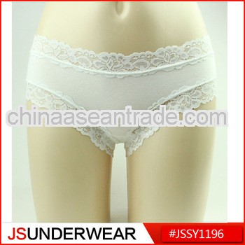 Underwear woman factory providing OEM service wtih lace trim