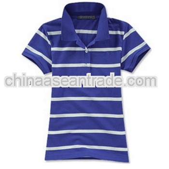 Updated custom-made black women polo t shirt