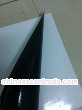 Used self adhesive vinyl for car body/black glue