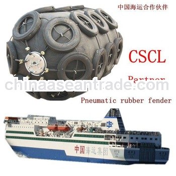 Using anti-collision pneumatic fender