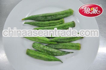 Vacuum Fried Okra Chips (Healthy Snack Food)