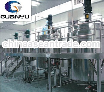 Vacuum Tank Agitator Reactor/Thick & Dilut vacuum mixing vessel/Stainless Steel Vacuum Mixing Ve