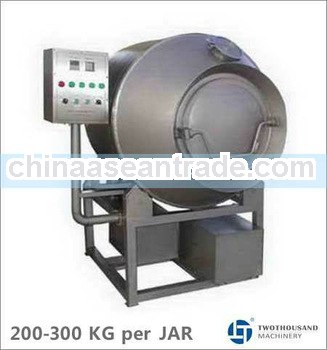 Vacuum Tumbler - 200-300 KG per JAR , 500 L, 2.75 KW, 304 S/S, CE Approved, TT-S401A