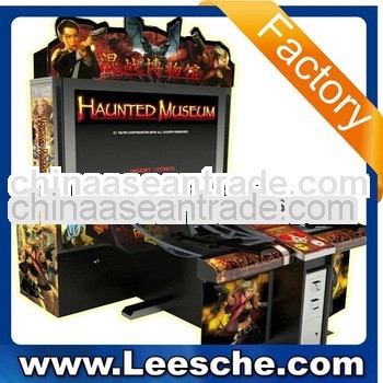 Video gun game machine Haunted museum gun simulator arcade machines LSST 0390-9