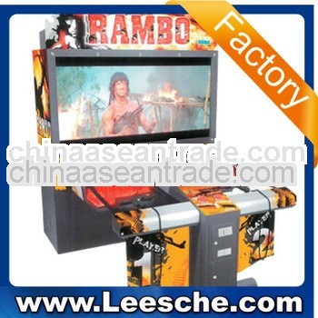 Video gun game machine RAMBO gun simulator arcade machines LSST 0440-11