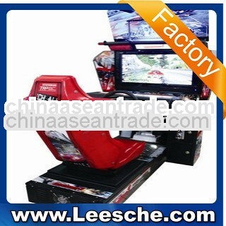 Video racing game 32' LCD Burnout racing simulator video game machineLSRA-0580-12