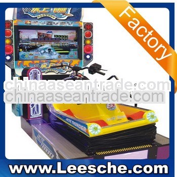 Video racing game 42' LCD Water Arctric racing simulator video game machine LSRA-0470-13