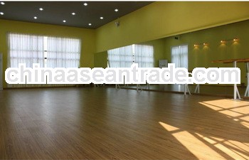 Vinyl PVC Flooring For Dance Studio ,Environment Friendly PVC Flooring