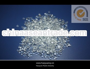 Virgin Green and Transparent PVC granules for network connector