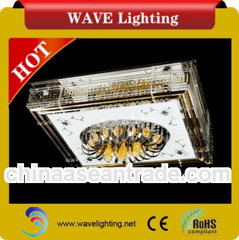 WLC-35 crystal with remote control pendant led modern luxury