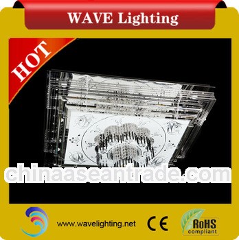 WLC-37 crystal with remote control home ceiling decorative light