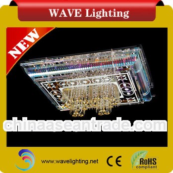 WLC-41 crystal with remote control ceramic crystal pendant lamp