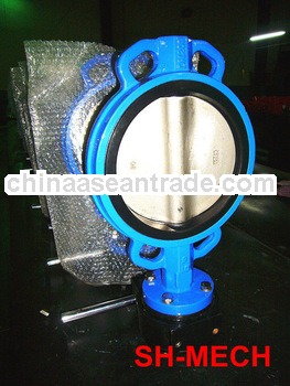 Wafer type, Ductile iron Disc Butterfly Valve