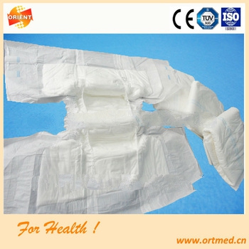 Waist band PE film PP tapes adult incontinence diaper