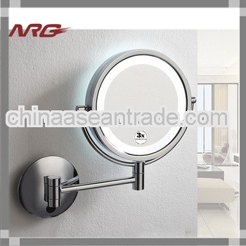 Wall Mounted Shaving Mirror with Light