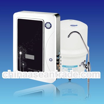 Wall mounted water machine reverse osmosis water filter system