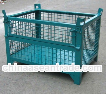 Warehouse folding mesh container factory 