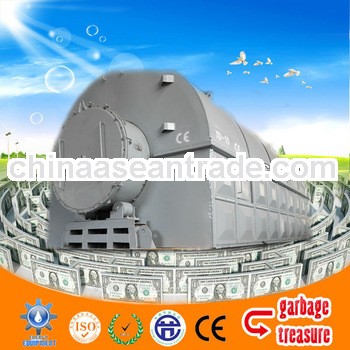 Waste rubber to oil plant with professional engineer team