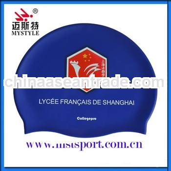 Water sports custom olympic knit swim caps