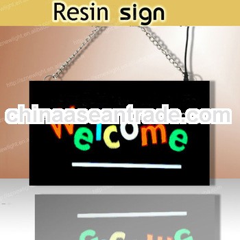 Waterproof electronic products high brightness led welcome sign made in
