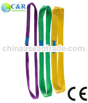 Webbing lifting endless belt