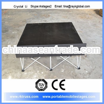 Wedding desigh stage with baffle.Christmas stage.mobil stage