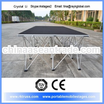 Weeding desigh folding stage.portable stage.event mobile stage