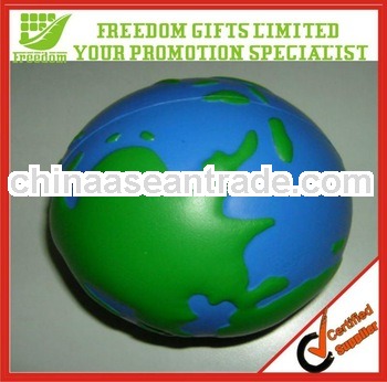 Well Customized Globe Stress Ball