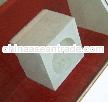 Well block for ladle bottom