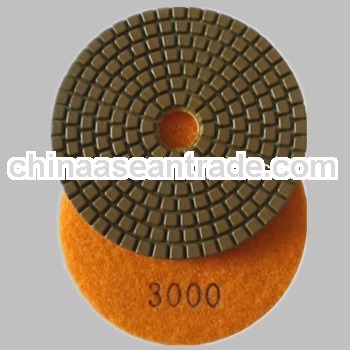 Wet Use Flexible Granite 4 inch polishing pad