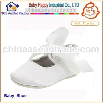White Baby SHoes China SHoes Satin Shoes Supplier