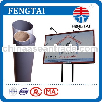 White + Grey 440g 13oz 300*500 18*12 Flex Banner Printing Service