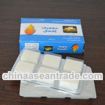 White solid fuel (hexamine) firestarter for sale