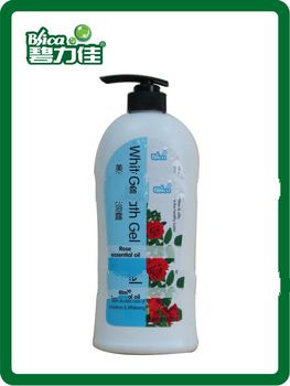 Whiten Bath Gel-Rose essential oil