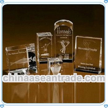 Wholesale 3d Laser Cut Crystals For Souvenir Gifts