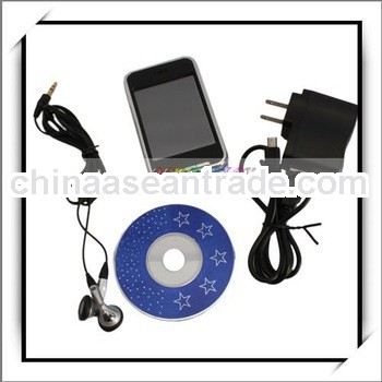 Wholesale! 4GB 2.8-Inch Touch Screen MP4 Player With Camera Black -E03696