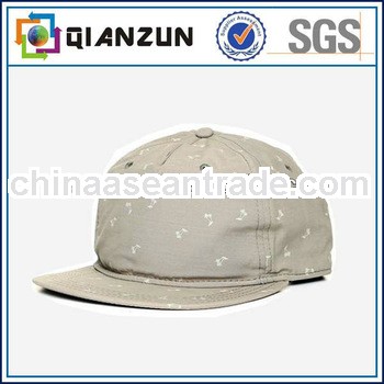 Wholesale Blank Snapback Cap ,High Quality Trucker cap,Blank Flat Brim All Print Cotton Snapback Hat