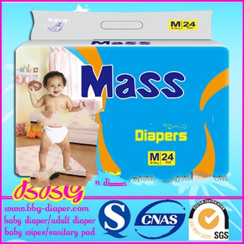 Wholesale High Absorbent OEM Mass Sleepy Baby Diaper