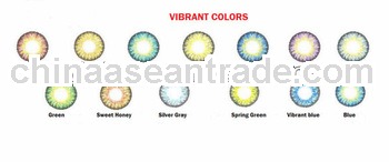 Wholesale Korean Freshtone Vibrant colored contact lens / cosmetic circle contact lenses 13 colors i