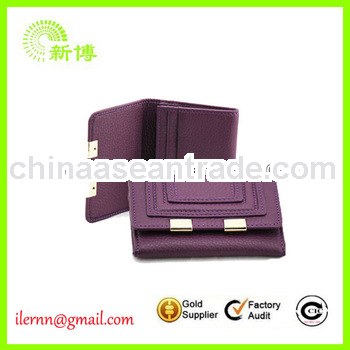 Wholesale New Design Genuine Leather Folder