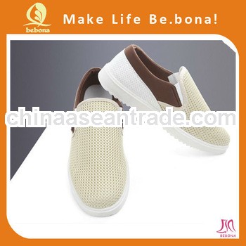 Wholesale OEM Popular Slip-on Men's mesh casual shoes