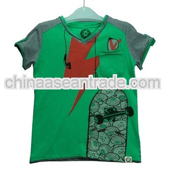 Wholesale V Neck Infant T Shirt Baby Clothes
